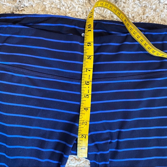 Athleta | Blue Chaturanga Tights | Sz LP (Petite) - Picture 6 of 8